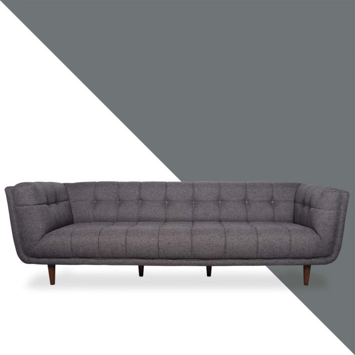 Large Grey Sofa Transparency